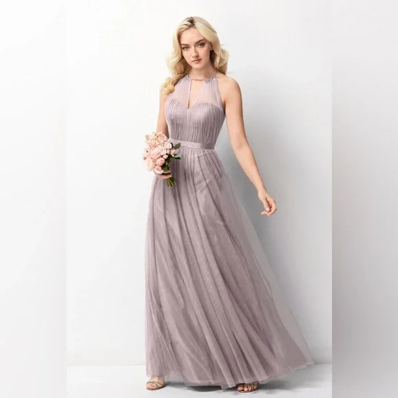 Watters | Dresses | Watters Wtoo Style 0242 Never Worn Lilac Bridesmaid  Dress Fits Size 4 | Poshmark